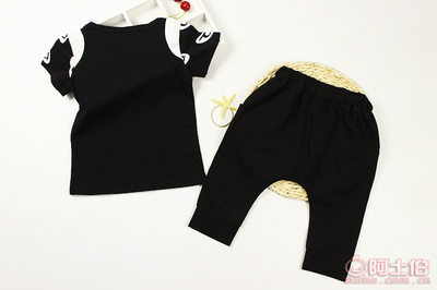 靚貝殼夏季新款兒童套裝 舒適與時尚的完美結合